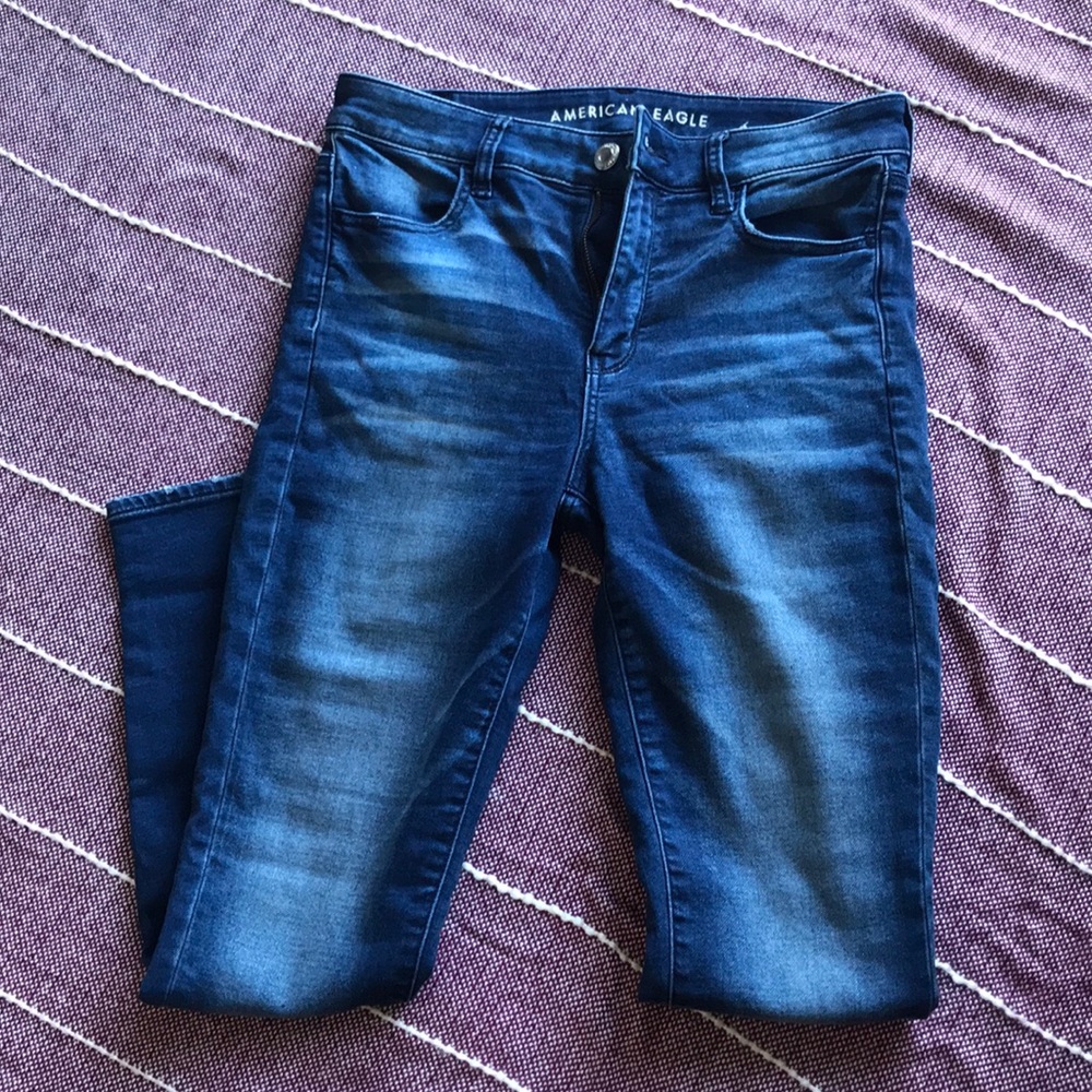 High rise jegging